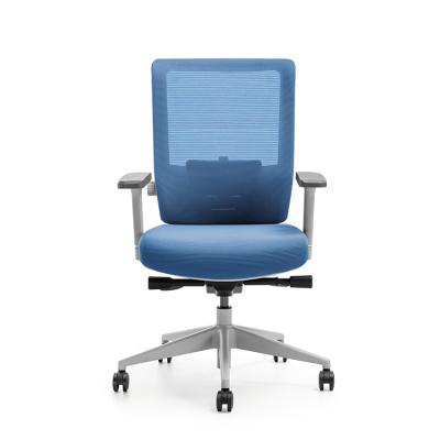 China (Height) China Manager Adjustable Ergonomic Conference Staff Chair With Headrest for sale