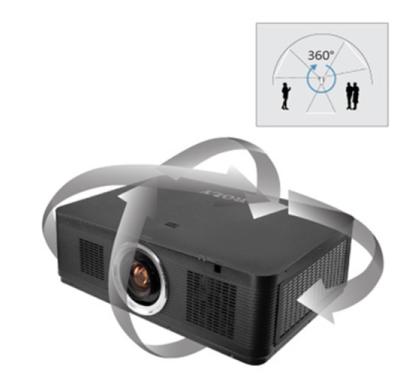 China Flyin RL-K1 3D High WUXGA 3LCD Outdoor Home Theatre Projector High Brightness 10000 Lumens Supports 4K for sale