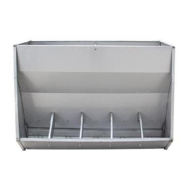 China Pig Farm Automatic Stainless Steel Hog Feeder Pigs Hay Feed Trough Hog Feeding Equipment for sale