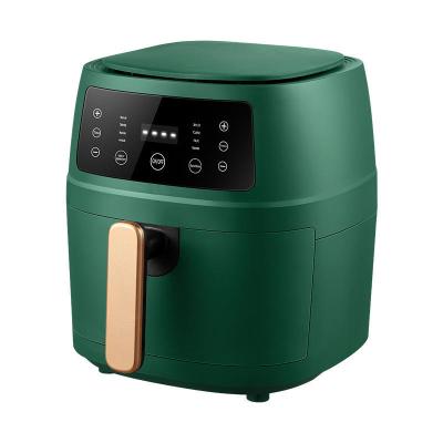 China Olla Freidora Commercial Oil Free Power Pressure Cooker Digital Touch Screen Maker Deep Fryer Air Fryer for sale