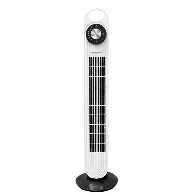 China Hotel Integrated Carry Handle Fan With Air Cooler With Swing Tower Fan NO Modern Baldeless Black for sale