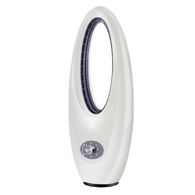 China Wholesale Rechargeable Bladeless Portable Electric Fan Floor Tower Fan Air Cooler White Bladeless Fan Without Balding Blades for sale