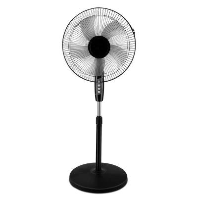 China Hotel Home Electric Cross Fan L Stand White 16 Inch Floor Console Portable Electric Fan 3 Gears White Stand for sale