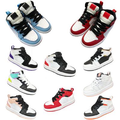 China New Breathable Flats Kids Shoes, Breathable Sneakers Kids Sport Shoes, Boys Girls Kids Dress Sports Jrodon 1 Casual Shoes for sale