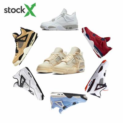 China Fashion Trend In Newest X Basketball 4 Retro Og 1s Varsity Men Current Aj Patent Bred Dark Mocha Blue High Low Shoes 4 Aj Jodon 4 for sale