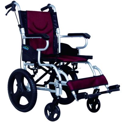 China New Product Professional Excellent Light Weight Aluminum Portable Folding Wheelchair For Disabled AW03LABJ-16