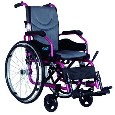 China Aluminum Children Wheelchair With Foldable Backrest KW03LA for sale