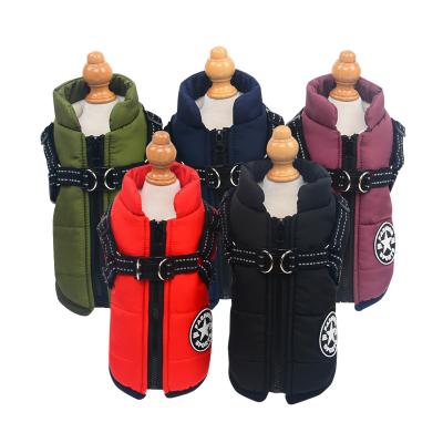 China Stocked Wholesale Custom Luxury Waterproof Dog Winter Coats Pets Fashion Dog Clothes for sale