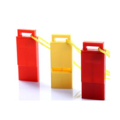 China Eco - Friendly Multi Color For Outdoor Plastic Survival Rescue Rescue Rescue Boat Whistle /Safety Turning Whistle / Squeeze Whistle for sale