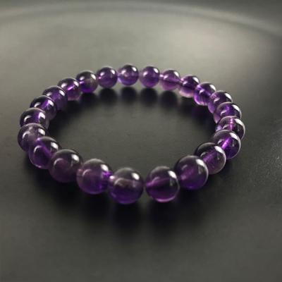 China BOHEMIA Various Shape Gemstone Jewelry Bangle Amethyst Round Bracelet for sale