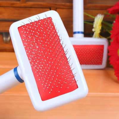 China Stocked Well-designed Pet Grooming Brush Cat Brush Slicker Pet Grooming Brush Throwing Grooming Tools Accessories for Cats for sale