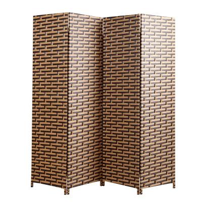 China Minimalist Room Divider Newly Panels Wood Assembly Required Folding Screen Panel 180*45*1.7CM for sale