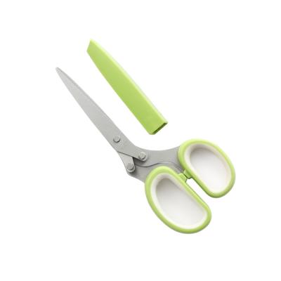 China PP+TPR Exquisite and Compact Factory Made Cooking Scissors Detachable Kitchen Cooking Scissors with Cover for sale