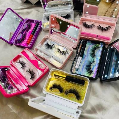 China New Gathering crisscross beauty custom lightweight lashbox for mink lashes replace battery eyelash packaging box costume cases for sale