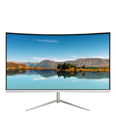 China Curved 2k 4k 1080p qled Gamer Curve Speakers Computer Led 24inch 144hz 144hz PC LCD Gaming Monitors Monitor en venta