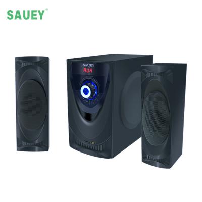 Cina Hot Sale Africa DVD/MP3/FM/USB/BT Bass 3.1 Home Theater Sound System Loud Speaker Wooden Subwoofer in vendita