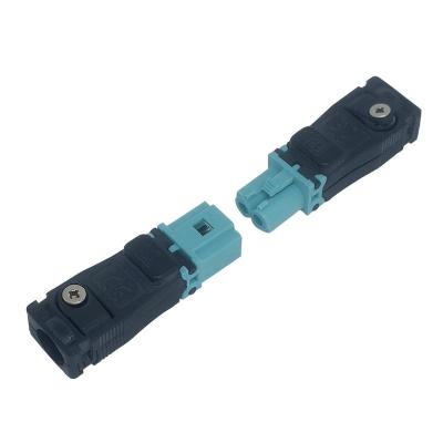 China Power CPE Connector EPN2 Mini Screw Locking Wire Male Female Connector 2 Flat Post for sale