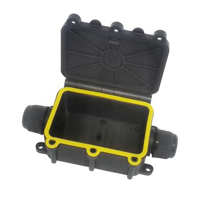 China Uderwater M2068 Outdoor Waterproof Plastic Power Electrical Led Cable Junction Box IP68 2 Way for sale