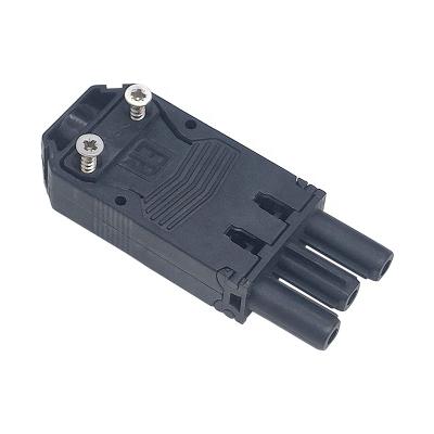 China Power 20A 3 Pin Male Female Plug Connector for EPN1114 Lighting Fixtures for sale