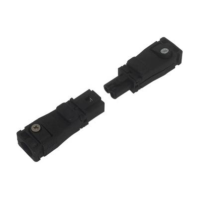 China Power CPE 16A 250V Quick Plug 2 Pin Electrical Wire Male Female Plastic Connector for sale