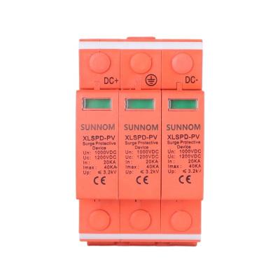 China Power System 20KA 40KA To DC SPD Solar PV Surge Protector Peak Surge Suppressor for sale