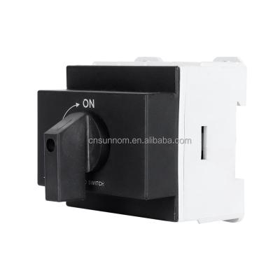 China Solar Power System 4P 32A 1000V 1200V PV DC Isolator Switch Disconnector With CE for sale