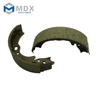 China Semi-metal Car Hand Brake Shoes 8970202500 FOR Japanese Isuzu NPR 4HE1 4HG1 4HF1 JAC Model NQR for sale