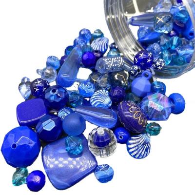 China Flatback Newcomers Mix Shape Beads DIY Acrylic Jewelry Bracelet for sale