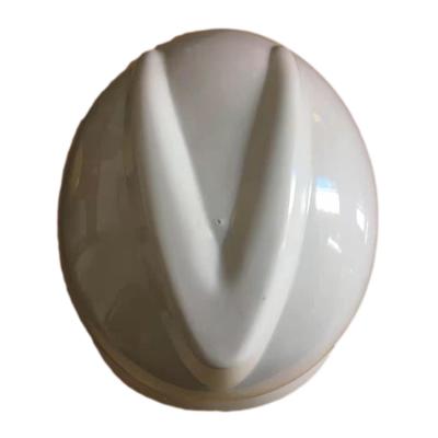 China Safety Top Sale Guaranteed Quality White ABS Safety Hard Hats For Construction Works Industry for sale