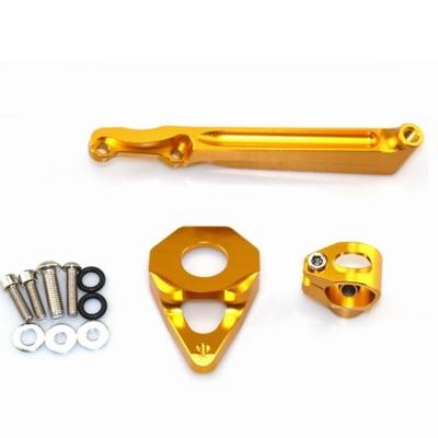 China 6061 Aluminum Alloy Motorcycle CNC Stabilizer Damper Complete Steering Rack For Honda CBR600RR 2005 2006 for sale