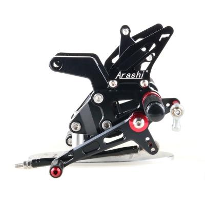 China Motorcycle Adjustable Rear CNC Foot Set Rest For KAWASAKI Z900 2020 2021 2022 Foot Rest Z900 for sale