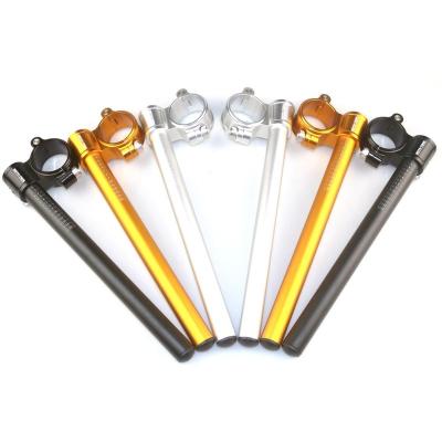 China 7075 CNC Aluminum Alloy Motorcycle Universal Adjustable Opening And Closing Handlebar 37 41 43 48 50 52 51 53MM for sale