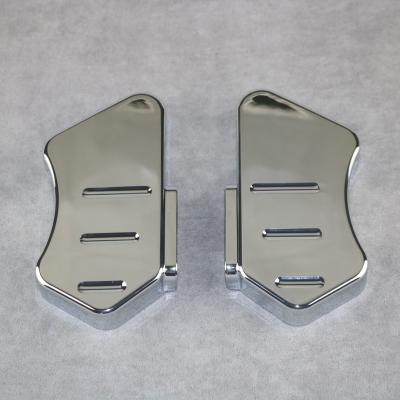 China ABS Plastic For HONDA VTX1800 2002 2003 2004 2005 2006 2007 2008 ABS Chrome Plastic Motorcycle Front Caliper Covers for sale