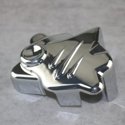 China ABS Plastic For HONDA VTX1300 2003 2004 2005 2006 2007 2008 2009 ABS Chrome Plastic Motorcycle Front Brake Caliper Cover Guard for sale