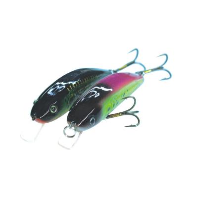 China New Minnow Fishing Lures Crank Hooks Bass Crankbaits Tackle Sinking Popper Bait 030091 for sale