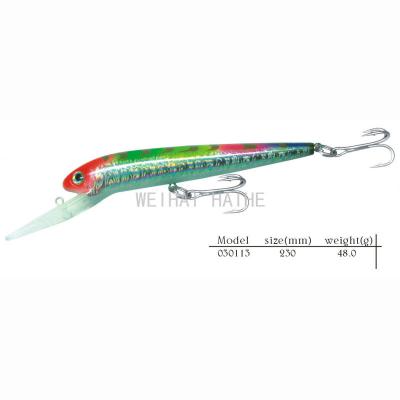 China Deep Water Diving Shimmy Hard Plastic Fishing Bath Bait Artificial Lure 030113 for sale