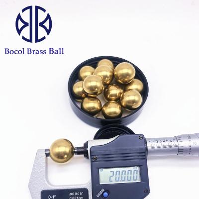 China High Precision Brass Ball Sprayers Precision Solid Brass Ball for sale