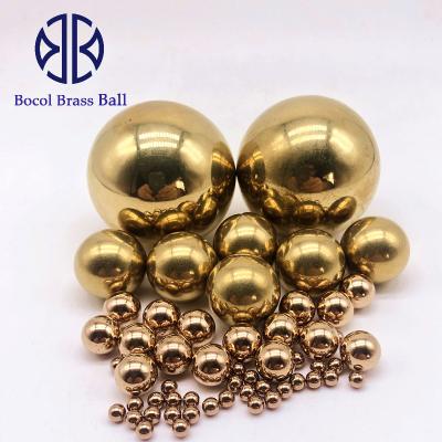 China Decoration H65 h62 Ball Solid 0.8MM-50.8MM Copper Brass Bead for sale