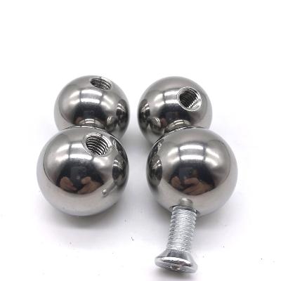 China Decorate Custom Size Sphere Drill Wire Ball With Super Hollow Hole Drill Wire Ball M6 Wire Ball for sale