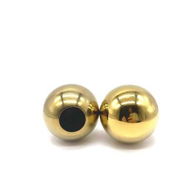 China Decorative gold plated steel balls for sale