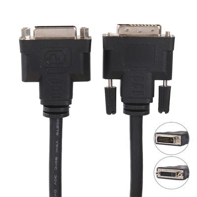 China Camera Factory Price 1080p DVI Male To Female Dual DVI Cable 18+1 Link DVI Video Cable for sale