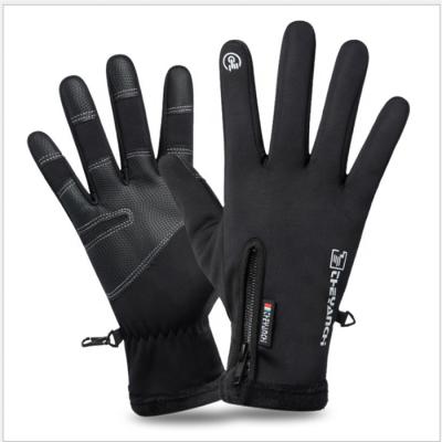 China Outdoor Sports Winter Windproof Gloves Cycling Warm Non-slip Waterproof Touch Screen Men And Women Outdoor Sports Gloves for sale