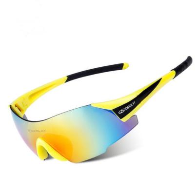 China Newest Sports Sunglasses Men Cycling Sunglasses Half Frame Glasses Sun Glasses Polarized Sports Sunglasses for sale