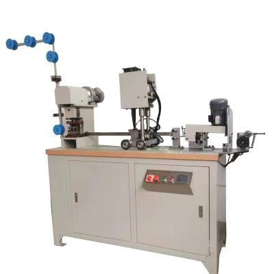 China Garment Shops PLC Controlled Automatic Invisible Zipper Gaping Machine Invisible Bottom Stop Zipper Making Machine for sale