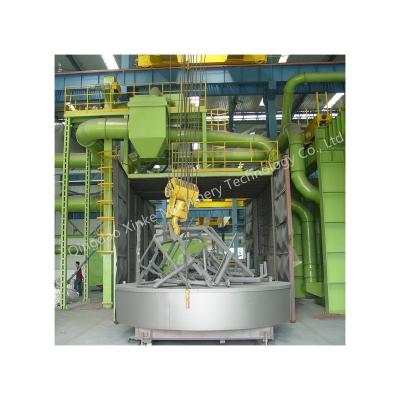 China Building Material Shops Quality Choice Industrial Environmental Protection Cleaning Metal Sand Blasting Machine for sale