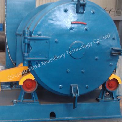 China Advanced design Rolling drum type metal barrel shot blasting machine for casting parts used in foundry workshop for sale