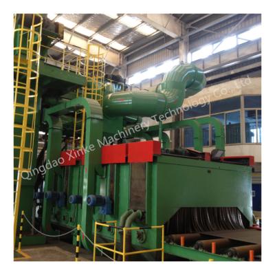 China Building Material Shops Q69 Series Steel Plate steel profile beam Shot Blasting peening Machine china supplier For sale for sale