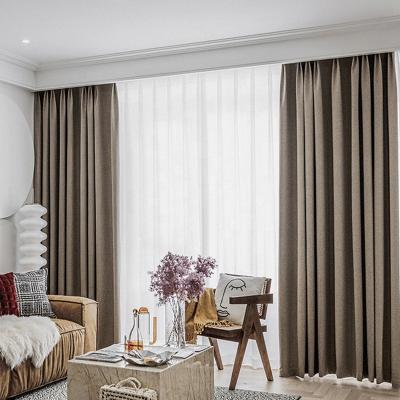 China Blackout Style High Quality European Style Blackout Sheer Curtains For Bedroom Curtain Fabric For Hotel Office Window Curtain for sale