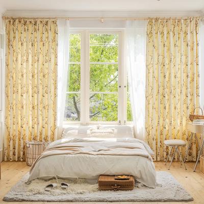 China Blackout Printing New Pattern Curtain Shade Curtain Modern Design Curtains For Living Room Luxury Blackout for sale