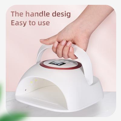 China Gel Lamp Uv Led Nail Lamp Nail Station Polish Wireless Mini Nail Salon Dryer Table Te koop